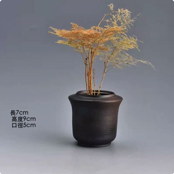 爆款復古陶瓷花瓶擺件(柴燒花器)