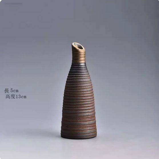 爆款復古陶瓷花瓶擺件(無釉花器·君子)