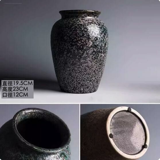 爆款復古陶瓷花瓶擺件(星空釉3號)