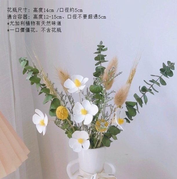 新款滿天星幹花花束（不含花瓶 情人蘭）