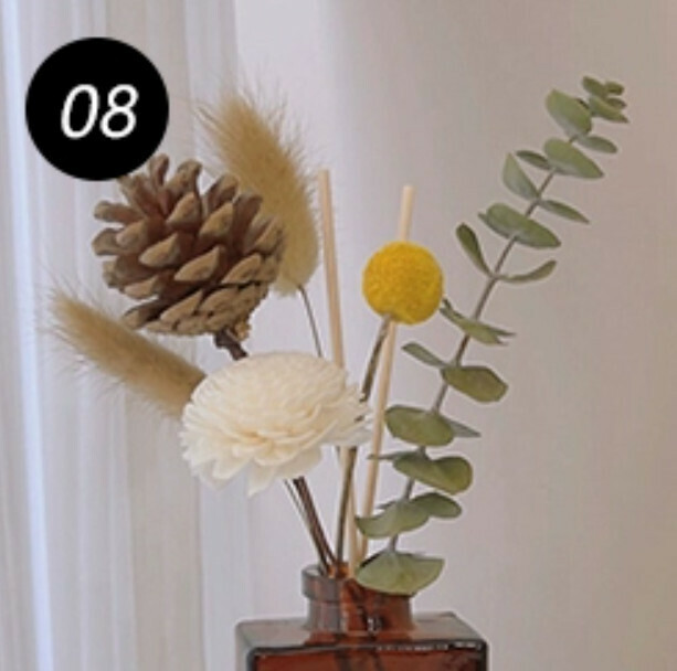 新款香薰幹花花束（08-鼠尾草花）