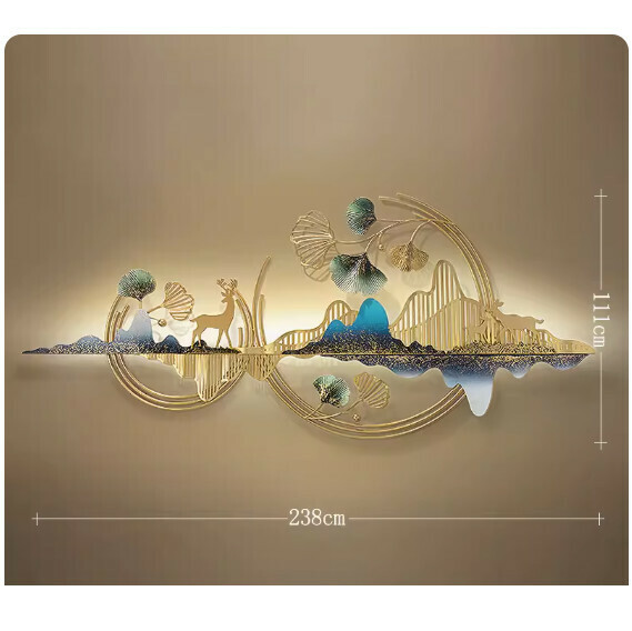 New wall hangings and wall decorations [5580 Supreme Edition-Lighted Model]