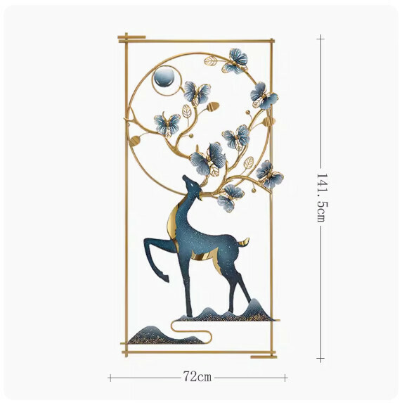 New wall hanging wall decoration [Lucky Deer-5595]