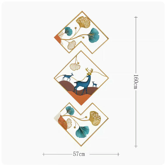 New wall hanging wall decoration [5572-1 vertical style]