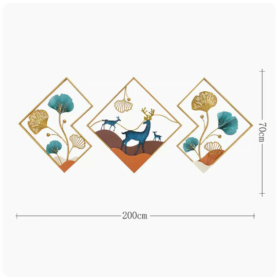 New wall hangings and wall decorations [5572-1 horizontal style plus size]