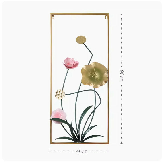 Hot selling wall hangings and wall decorations [Yingri Lotus A]