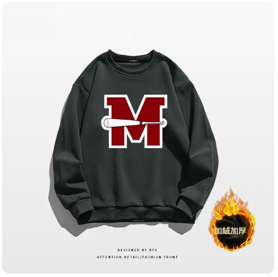 爆款圓領衛衣【M-3XL】【深灰色-加絨加厚】(下單後聯絡客服確認發貨尺碼) 