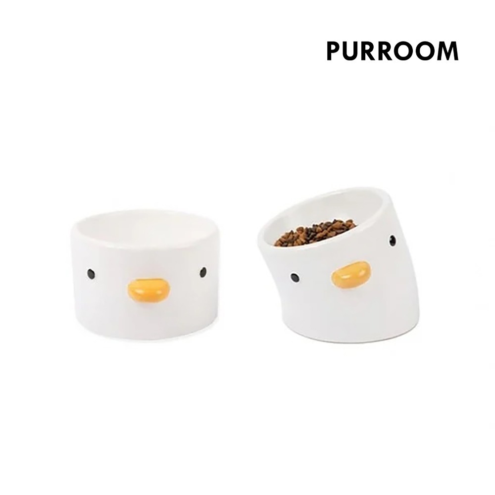 PURROOM 小雞陶瓷食盆 (多款)