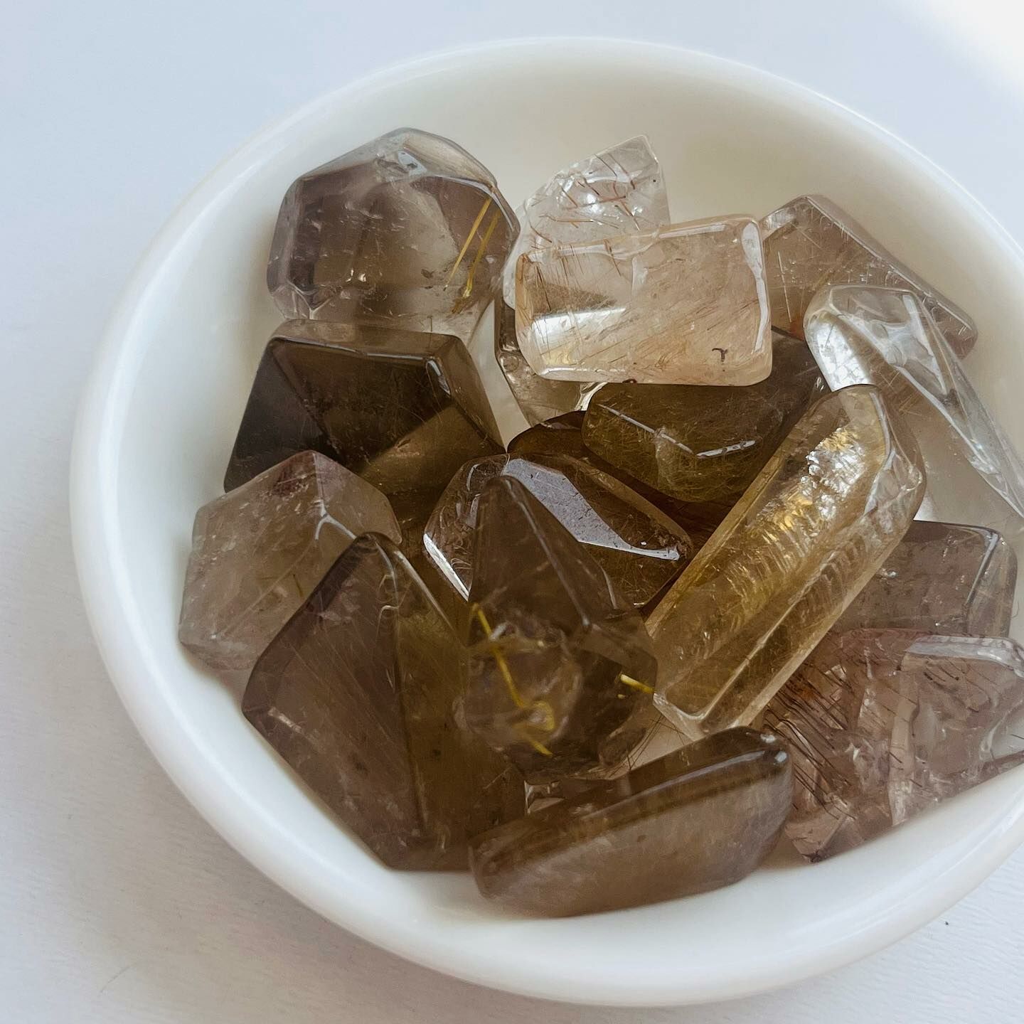 [原石] 鈦髮晶 招財水晶小隨行