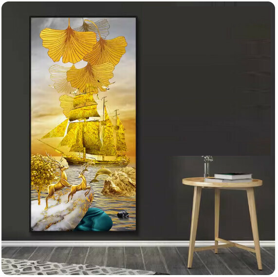 爆款裝潢壁畫貼紙 牆貼【WA-13】【中號-寬70cm*高140cm】 