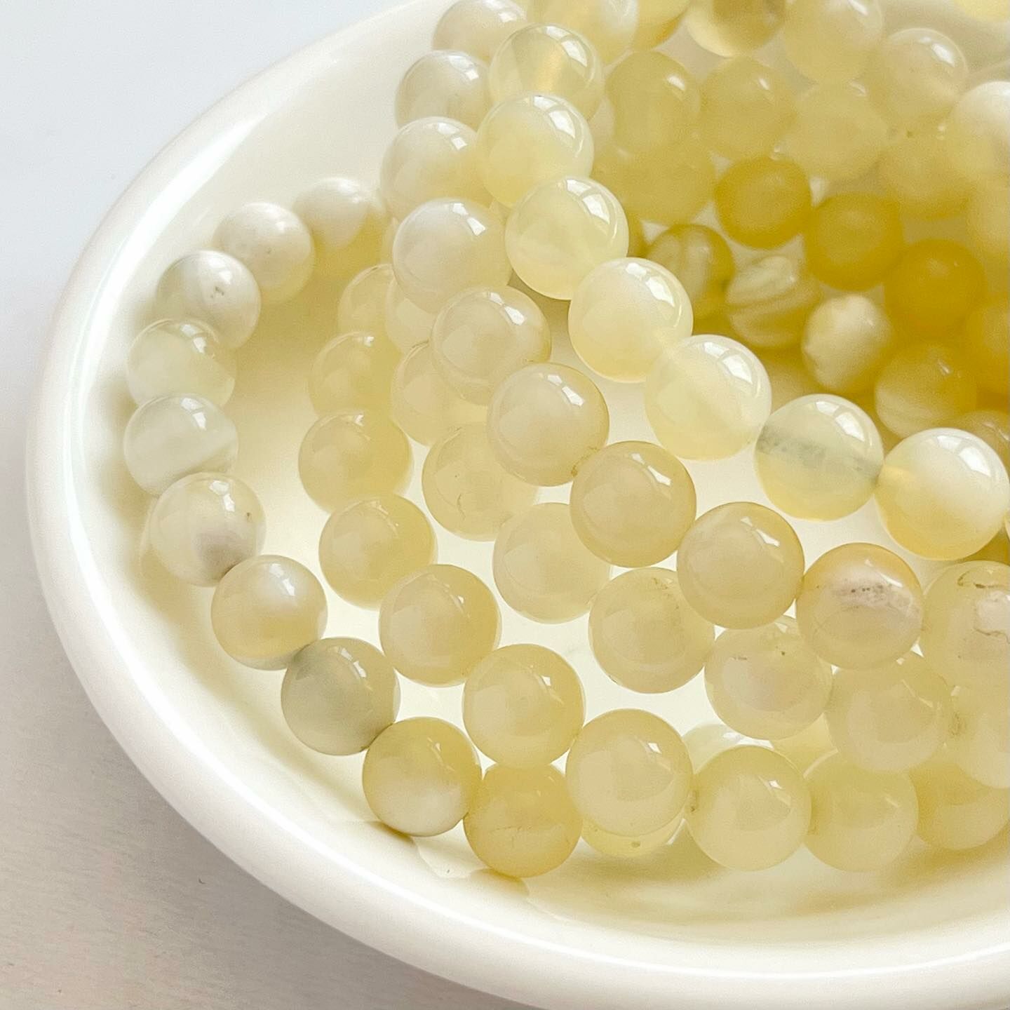 [原石] 澳洲黃蛋白石 / 黃澳寶 水晶手串