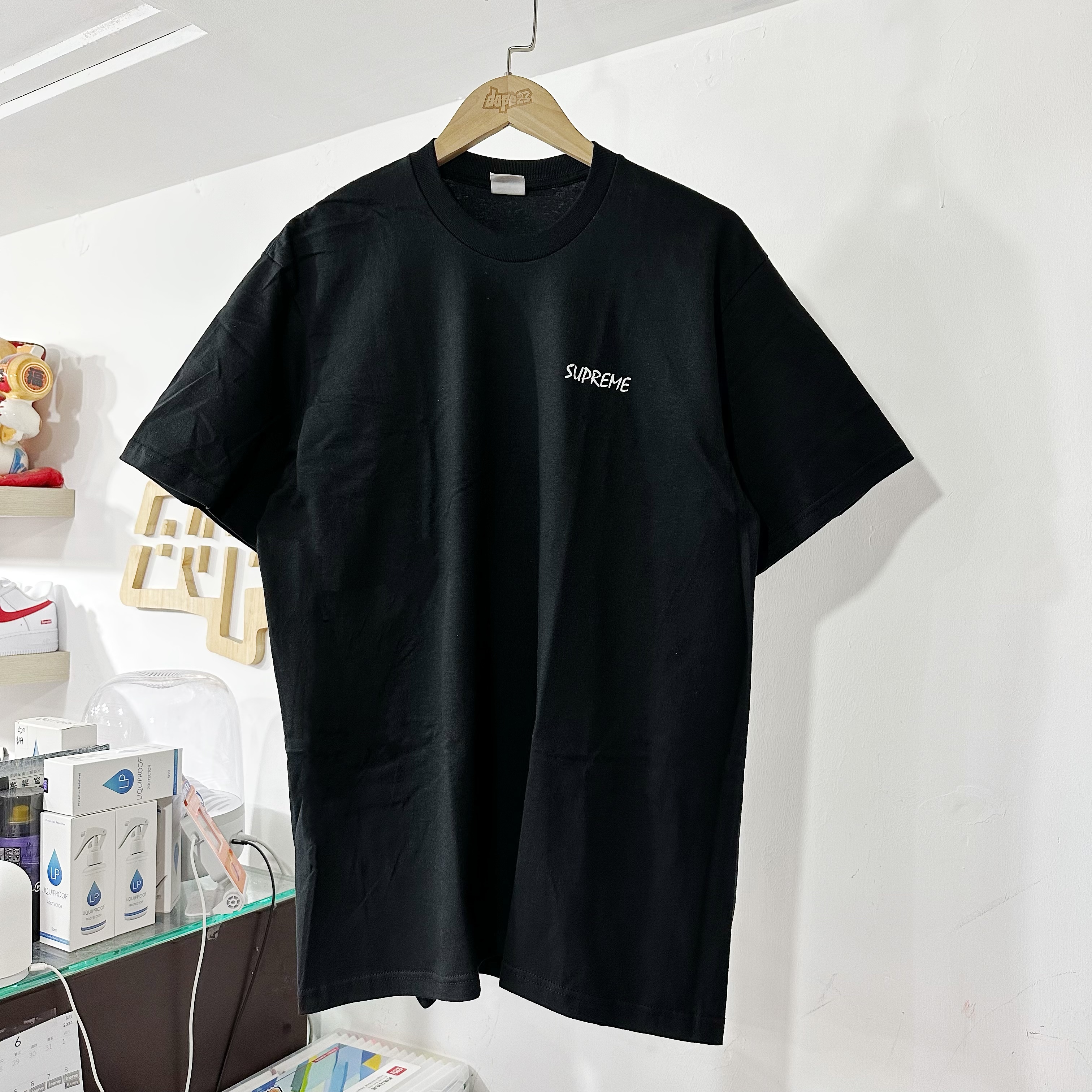 SUPREME SS24 BLACK CAT TEE BLACK