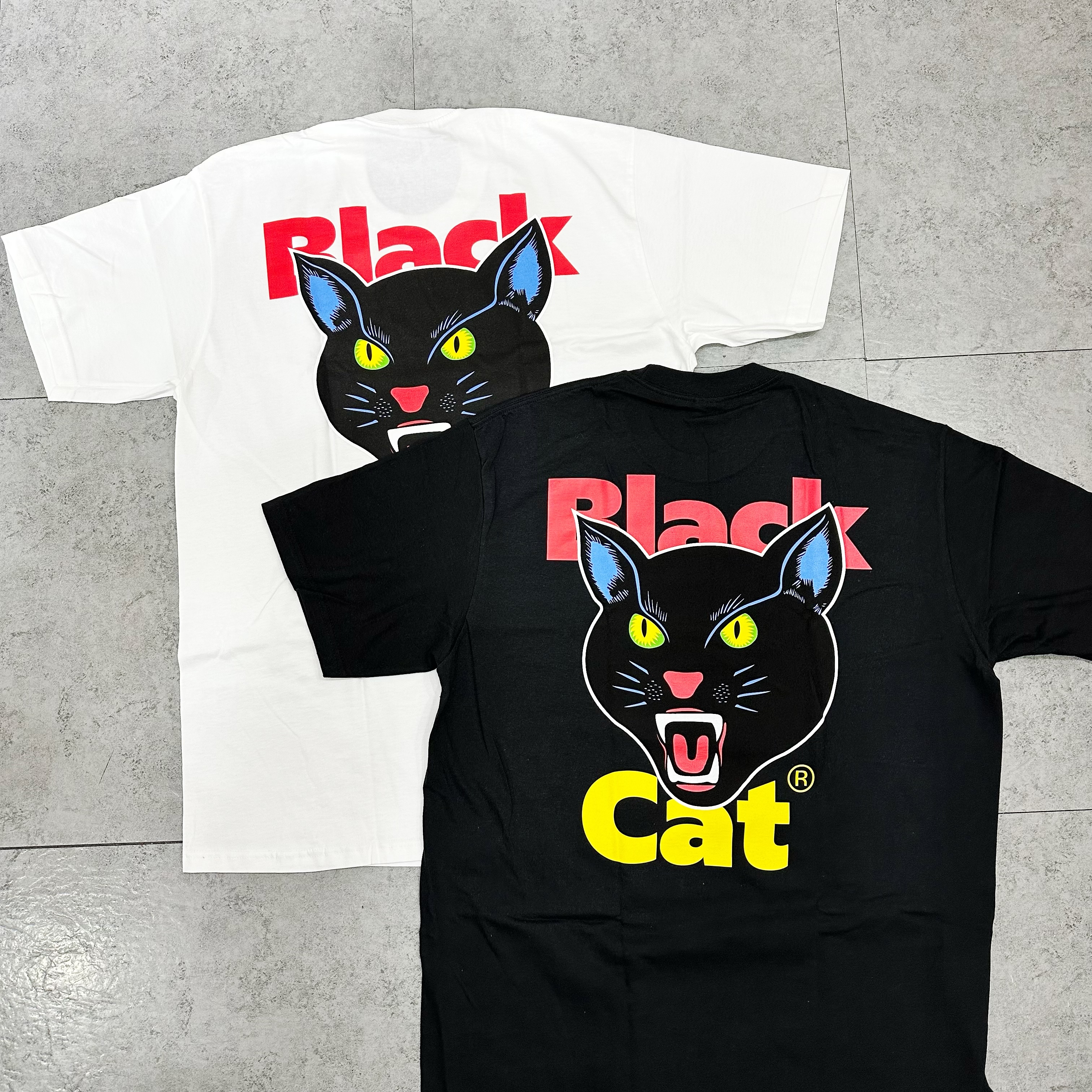 SUPREME SS24 BLACK CAT TEE WHITE