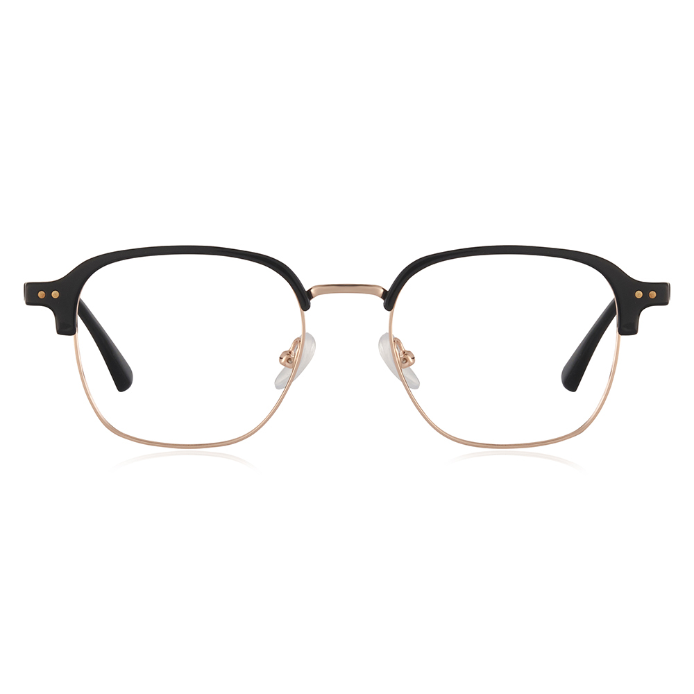 勇於嚐試改變眉架款方框眼鏡-一色可選