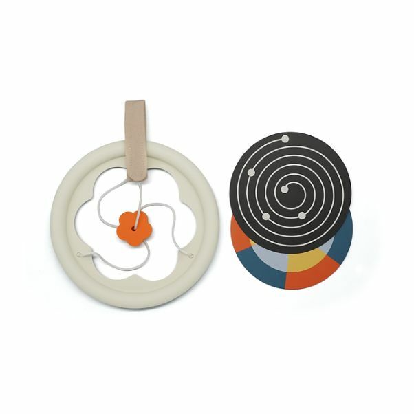 Learning Time - 黑白卡矽膠轉盤