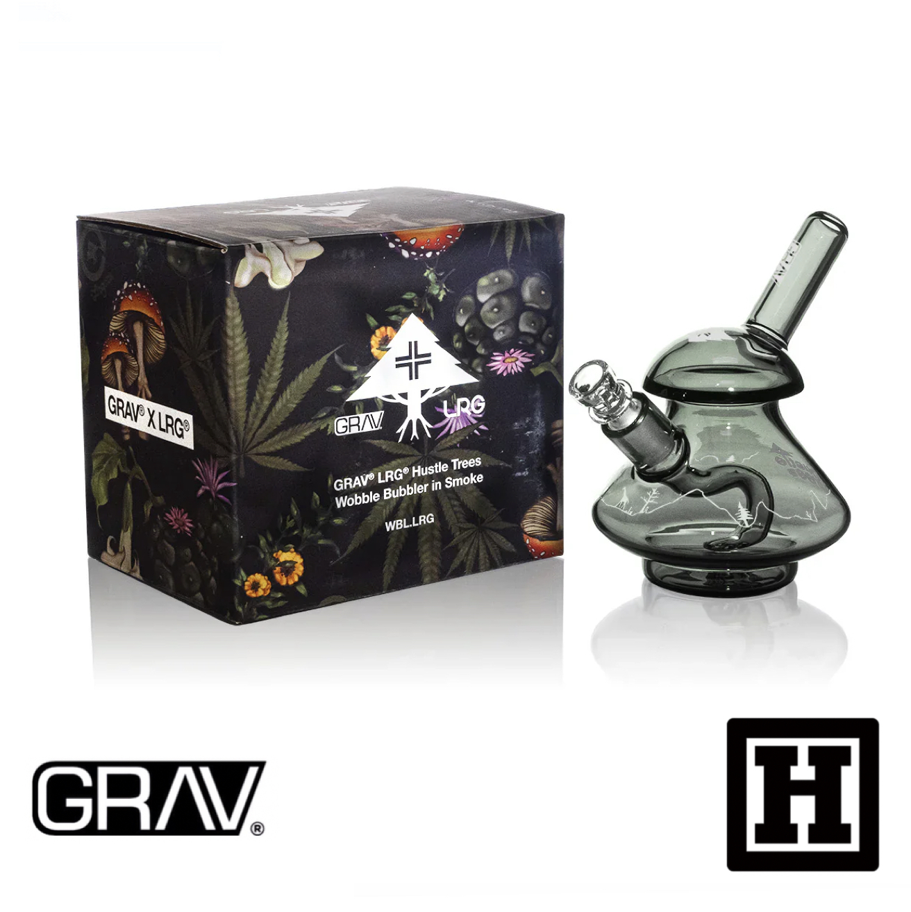 GRAV LABS x LRG© Hustle Trees 限量聯名 搖擺起泡器