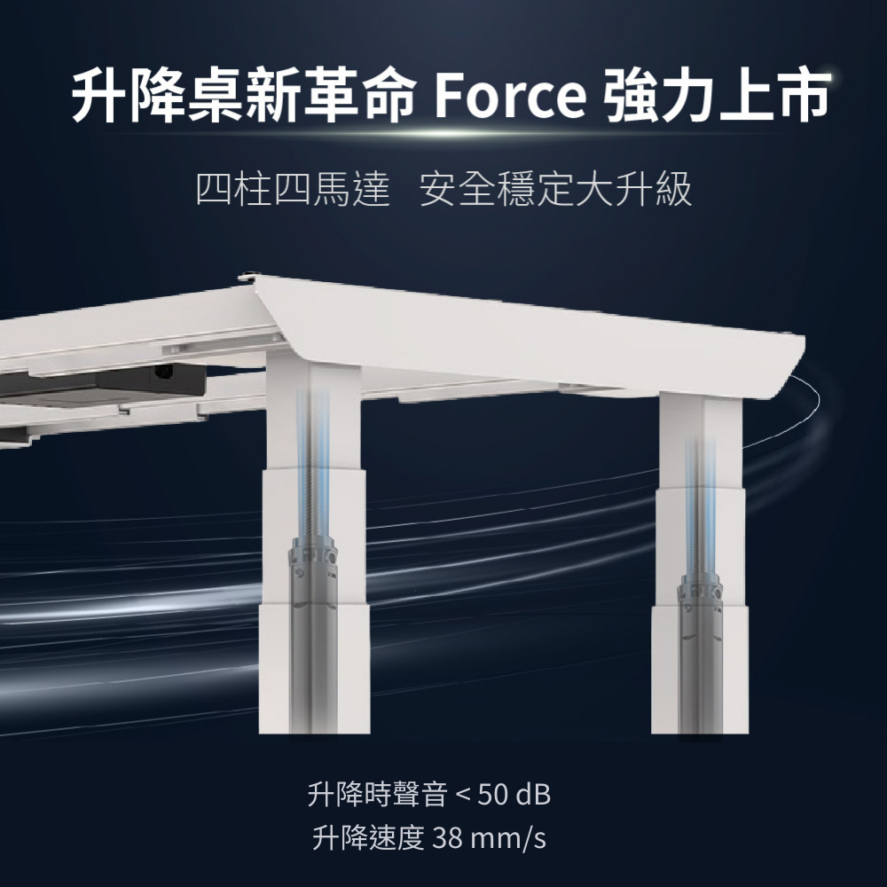 Force 電動升降桌架