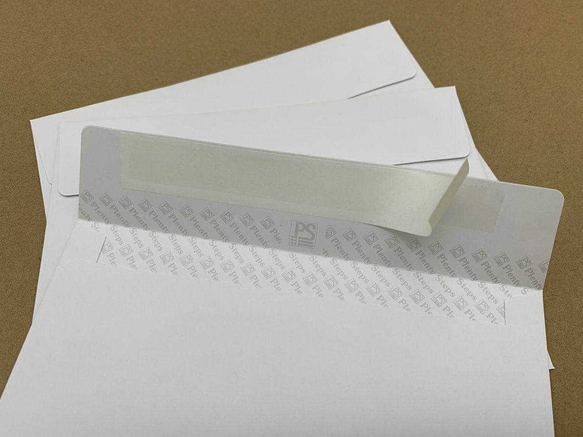 C6 純白自貼保密信封 20個 - 1包