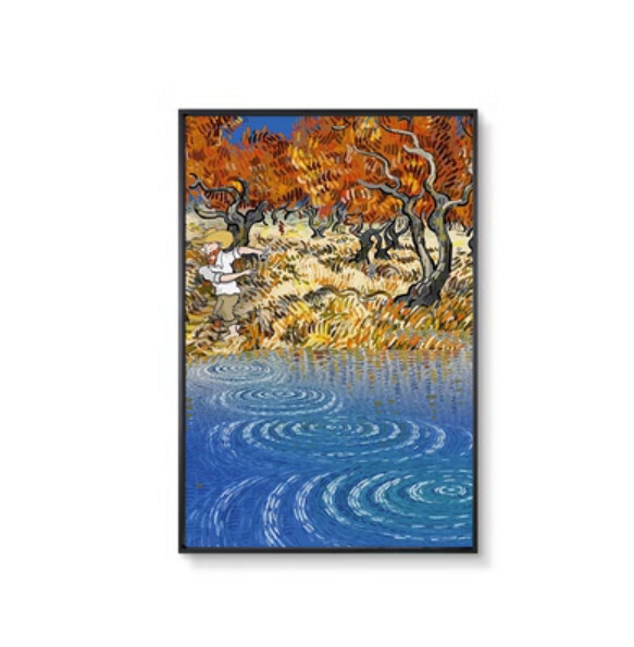 熱賣牆壁裝飾畫【03款】【35*50cm】【亮麗水晶膜】 