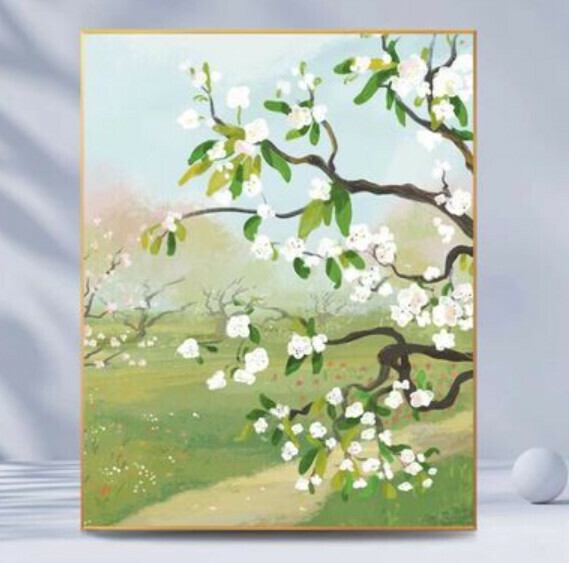 熱賣牆壁裝飾畫【J款】【35*50cm】【亮麗水晶膜】 