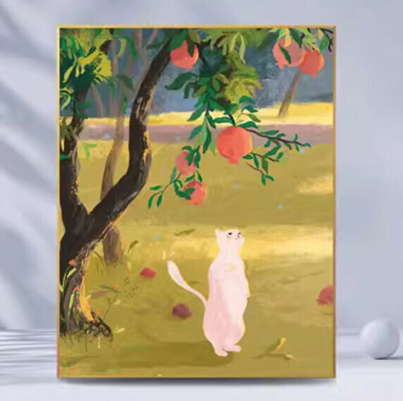 熱賣牆壁裝飾畫【C款】【40*60cm】【亮麗水晶膜】 