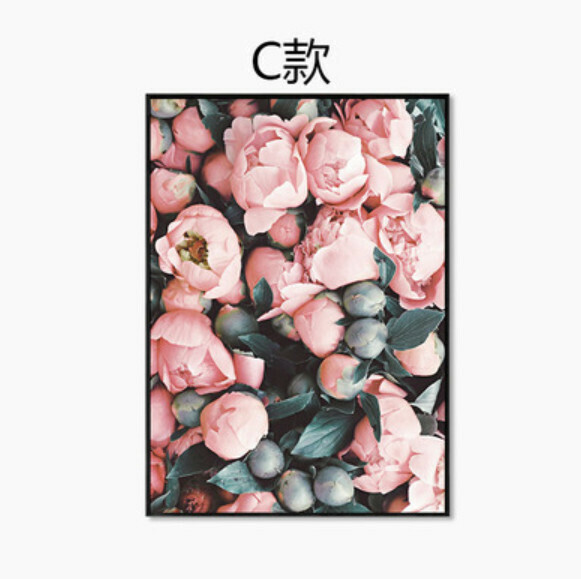 熱賣裝潢掛畫【C款-黑色框】【60*80CM】 