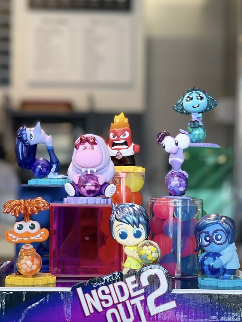 <快速出貨> 腦筋急轉彎2 Inside Out 2 樂樂 憂憂 焦焦 系列公仔盲盒