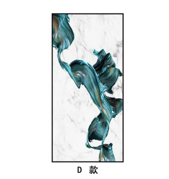 爆款裝潢掛畫【D款-黑色框3.5cm厚】【70*140CM】 