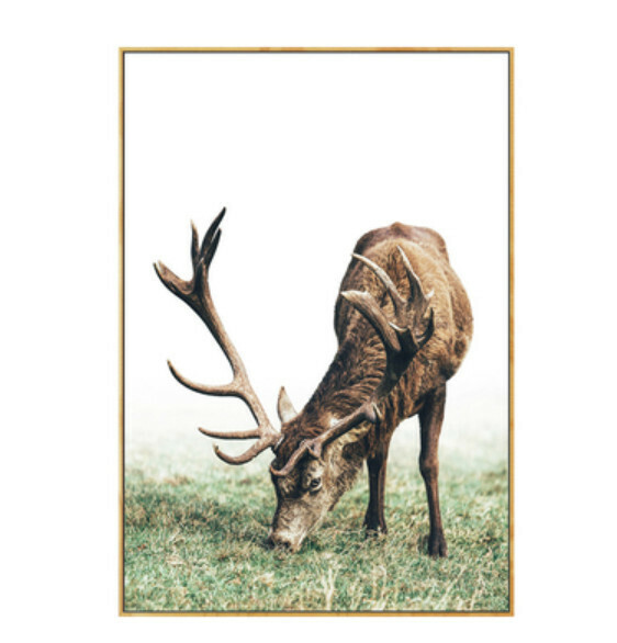 爆款裝潢掛畫【A款-金色框3.5cm厚】【70*90CM】 