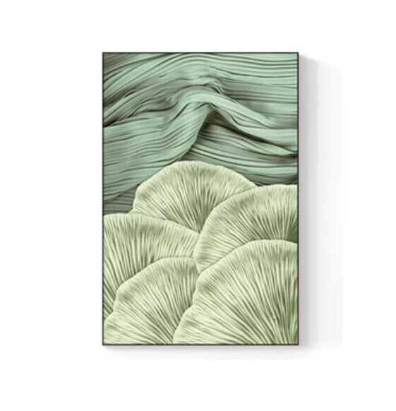 熱推裝潢掛畫【E款-(亮麗水晶膜-黑邊)】【35*50CM】【25mm厚板】 