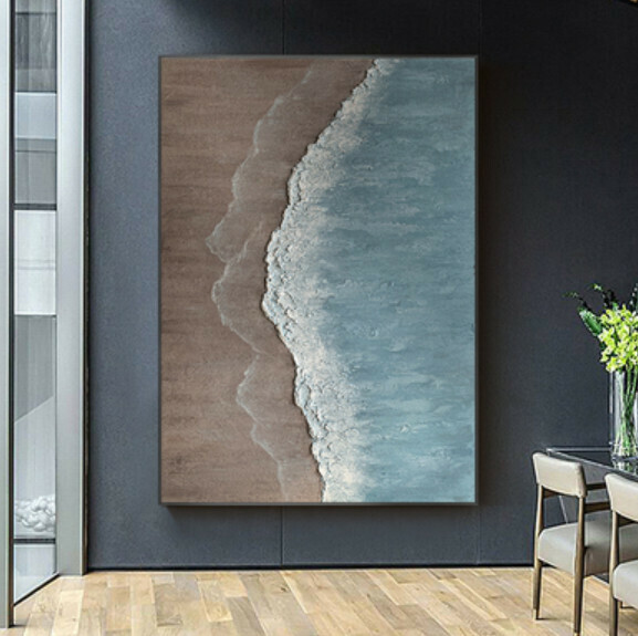 熱推裝潢掛畫【N款-(亮麗水晶膜-黑邊)】【70*90CM】【25mm厚板】 