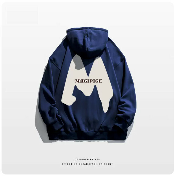爆款開衫衛衣【M-3XL】【藏青色-薄款】(下單後聯絡客服確認發貨尺碼) 