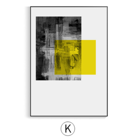 熱推裝潢掛畫【K款-(亮麗水晶膜-黑邊)】【30*40CM】【25mm厚板】 