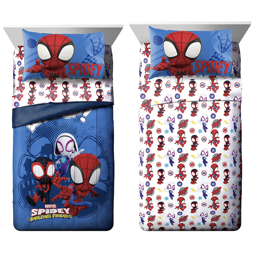 美國 Spidey 4 件裝床上套裝 (單人床)