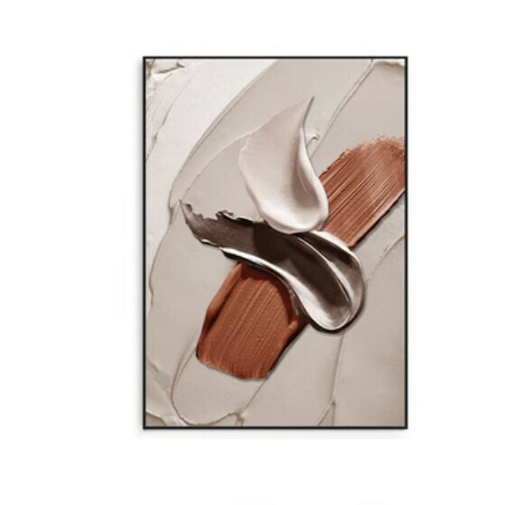 New decoration hanging picture [K type-(bright crystal film-black edge)] [50*70CM] [25mm thick plate]