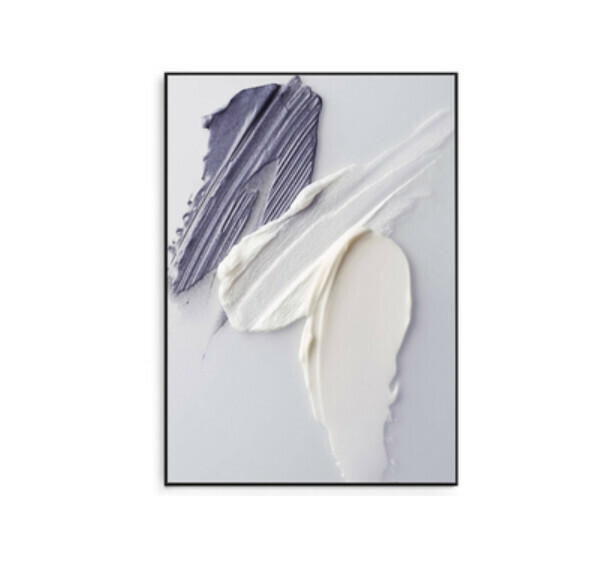 New decoration hanging picture [M type-(bright crystal film-black border)] [50*70CM] [25mm thick plate]