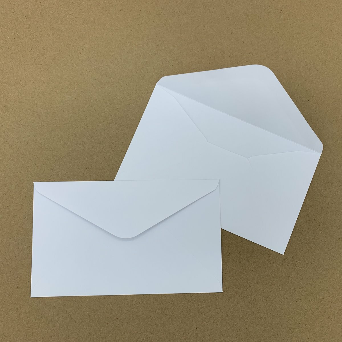 4 x 6.75 純白橫口信封/收納袋 200個 - 10包