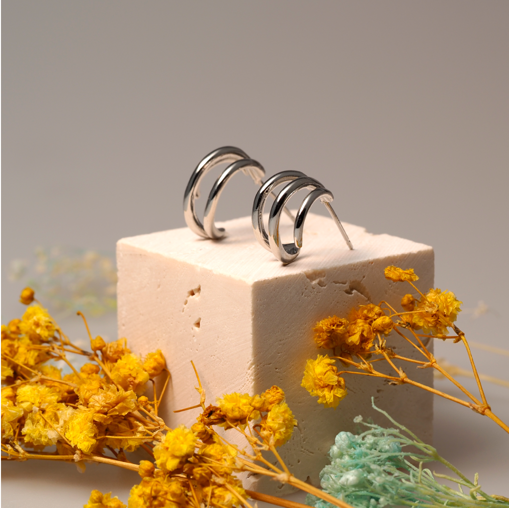 【AOI】不小心勾住了你-S925純銀耳環