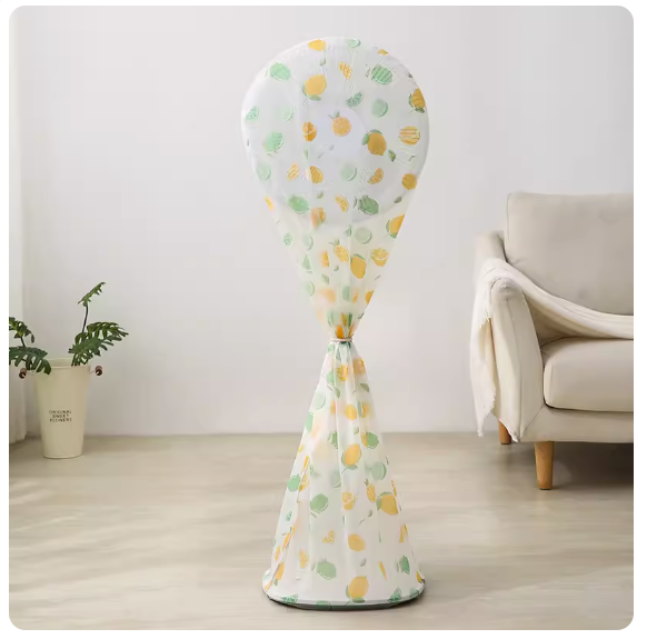 Popular electric fan dust cover (Colorful Fruit-Long style all-inclusive [thickened version 60*150cm])
