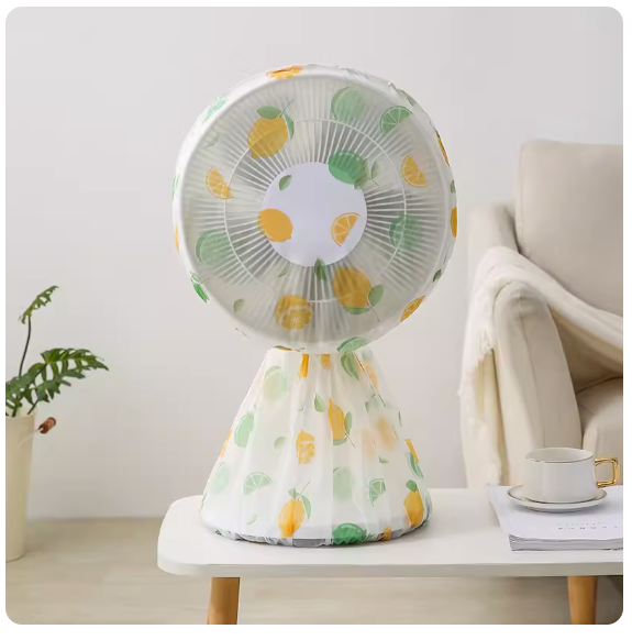 爆款電風扇防塵罩（缤紛水果-短款全包【加厚款60*90cm】）