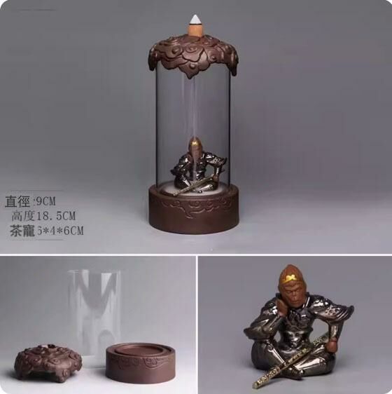 爆款禪意香熏爐創意擺件(大聖歸來)