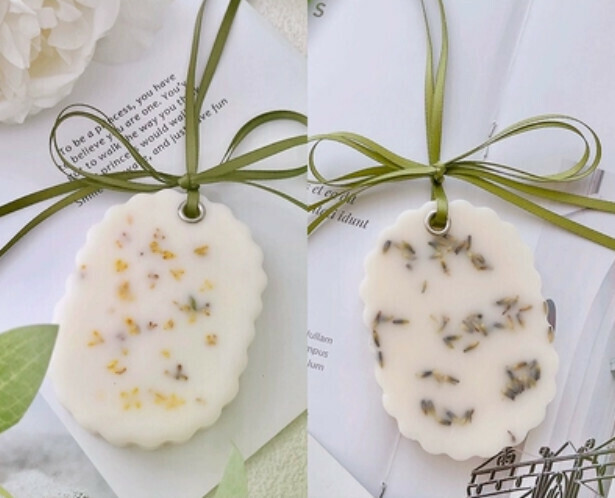 熱推衣櫃香薰蠟片（2片裝 桂花+薰衣草）