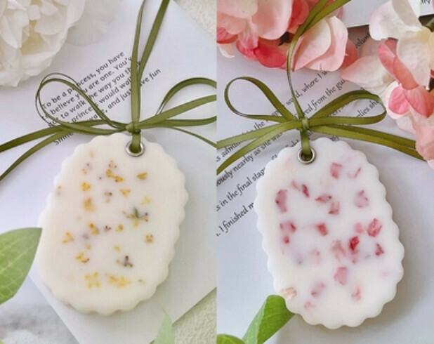 熱推衣櫃香薰蠟片（2片裝 桂花+玫瑰）