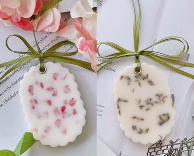 熱推衣櫃香薰蠟片（2片裝 熏衣草+玫瑰）