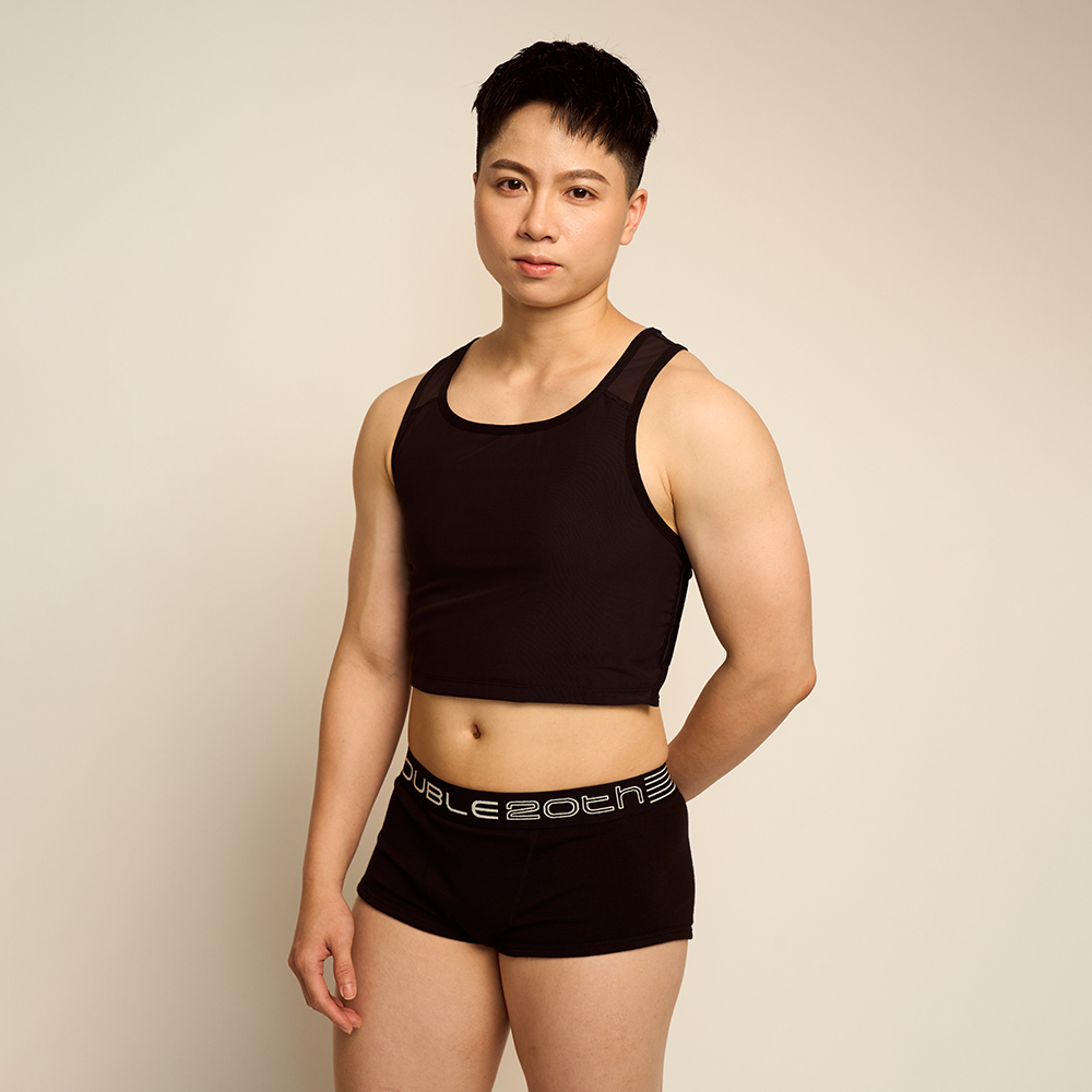 COOLMESH 黏貼半身 (大尺碼)【D72】