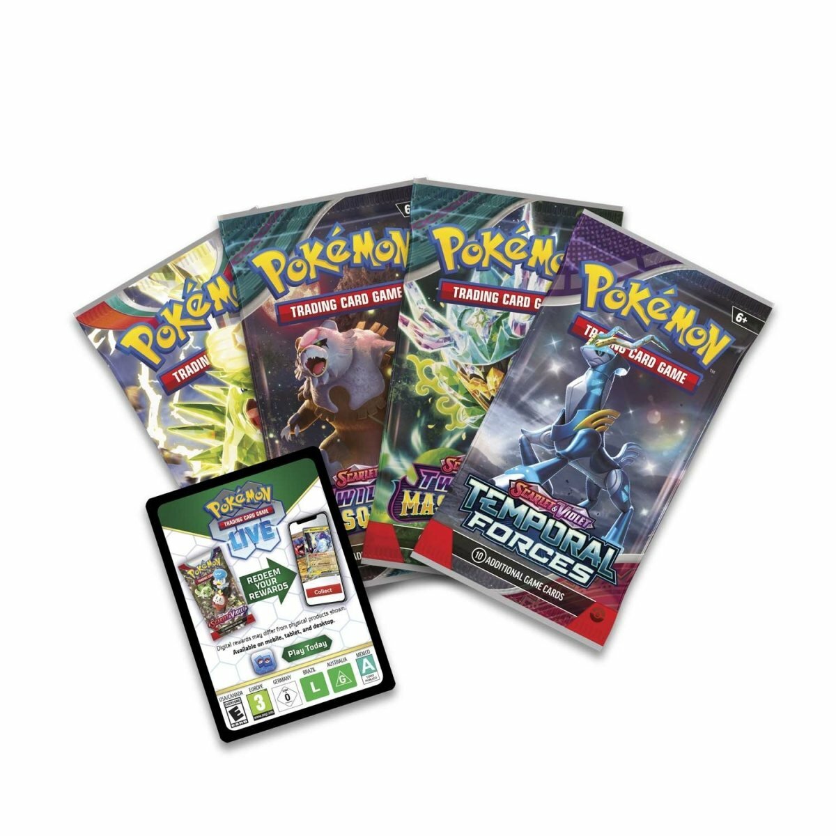 美版寶可夢Pokemon TCG Palafin EX Box Set