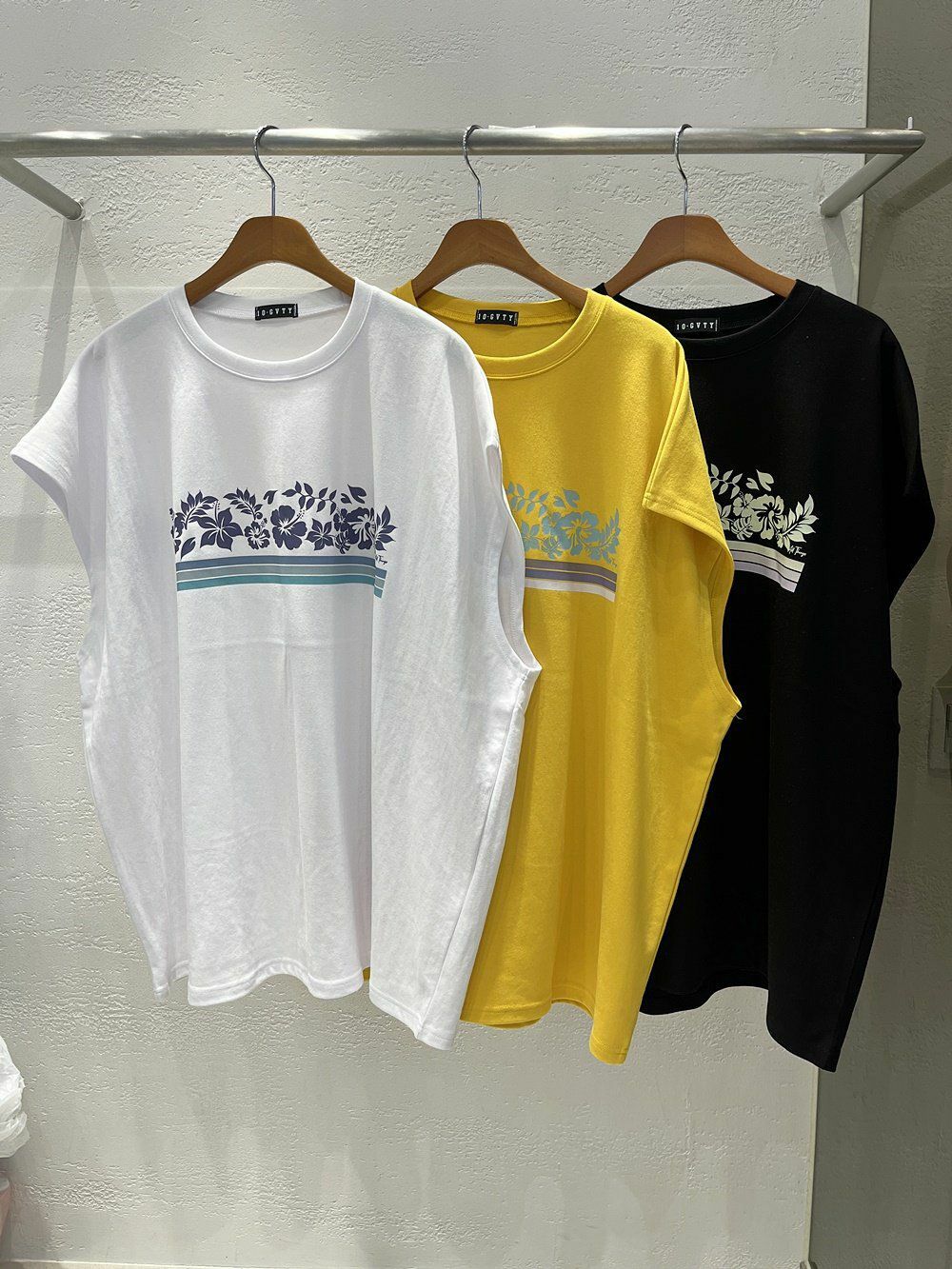 花花圖案背心 10.GVTY-0133V