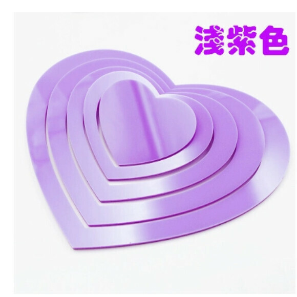 爆款溫馨愛心牆貼【淺紫】尺寸【大】