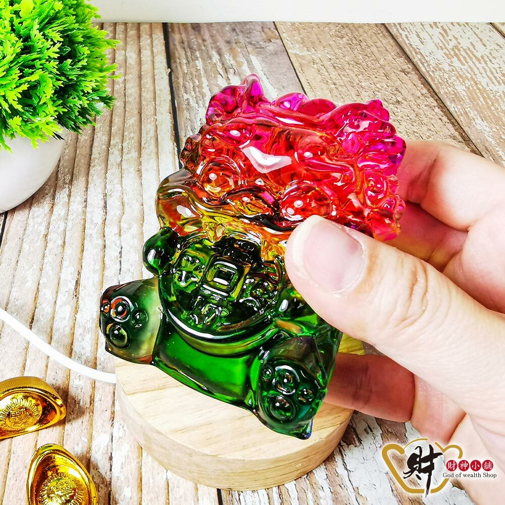 【財神小舖】七彩轉運-招財吞金獸擺件