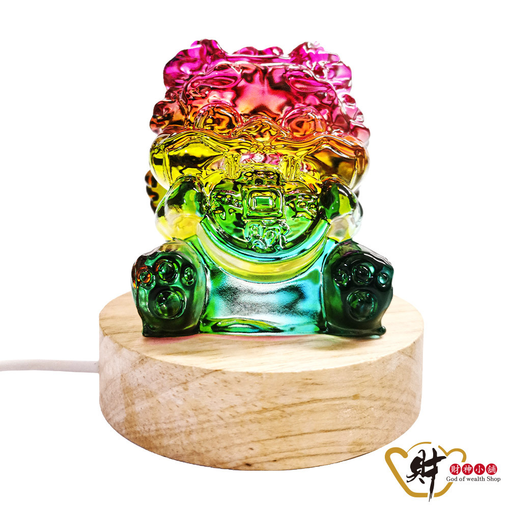 【財神小舖】七彩轉運-招財吞金獸擺件